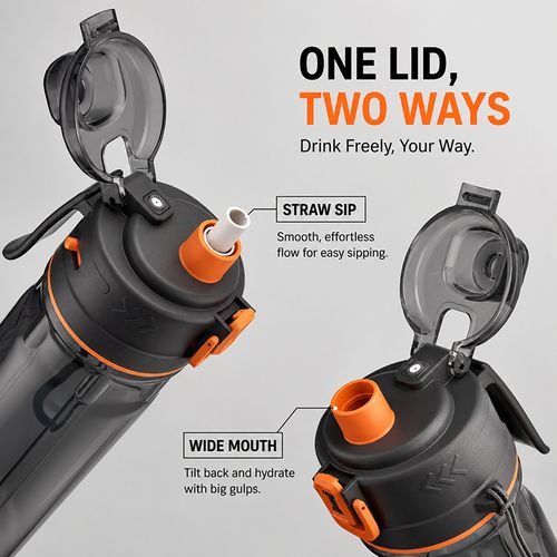 Outdoor Sports Water Bottle with Spray Mist