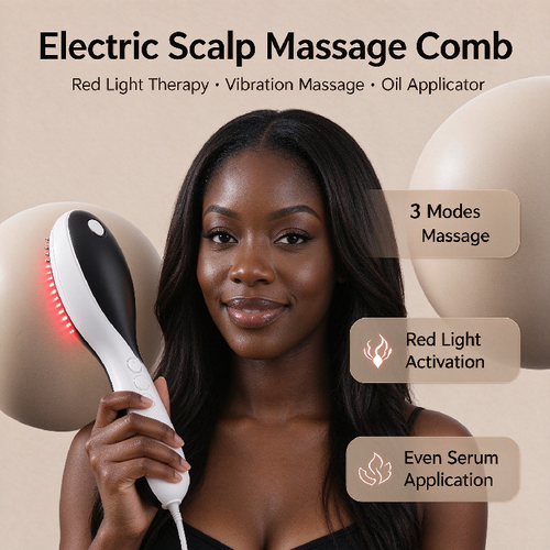 Hair care massage comb to inject vitality into your hair