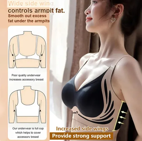 ✨Anti-Sag Wireless Push-Up Bra  Size: XL