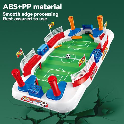 2 Player Battle Tabletop Soccer Game Interactive Table Football Board Toy for Kids