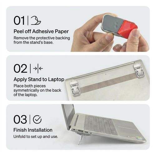 Mini Foldable Laptop Stand for Desk