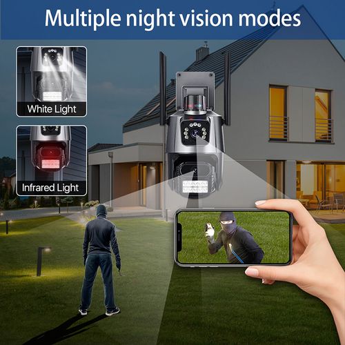 4G Dual View Security Camera