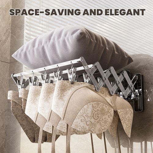 New style foldable suction cup sock drying rack