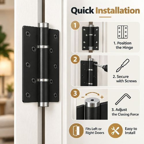 🚪Soft-Close Self-Closing Door Hinge -Smooth, Controlled &Quieter Closing