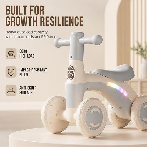 🎵 Baby Toddler Balance Bike with Music & Lights