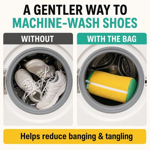 ⚡2 PCS–Laundry Shoe Washing Bag for Washing Machine