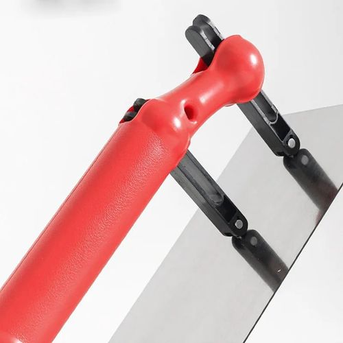 Adjustable external corner putty scraping tool
