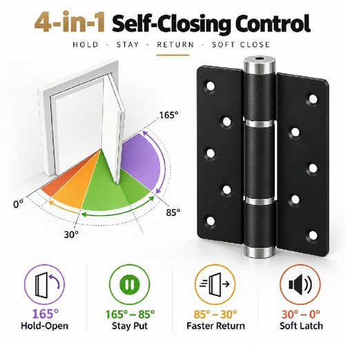 🚪Soft-Close Self-Closing Door Hinge -Smooth, Controlled &Quieter Closing