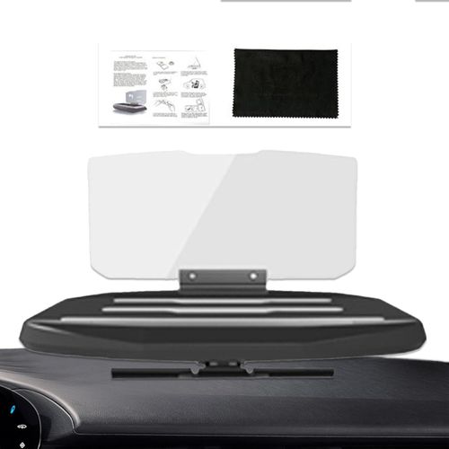 Windshield Screen Projector - Hud heads Up Display Holder, GPS Navigation Projector