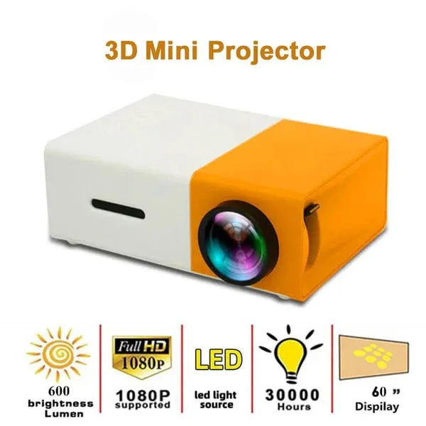 3D Mini Projector