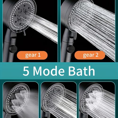 Multifunctional One-button Adjustment Shower Head