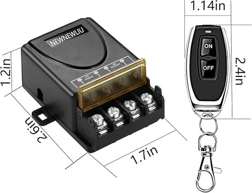 Wireless Remote Switch110V-240V remote switch
