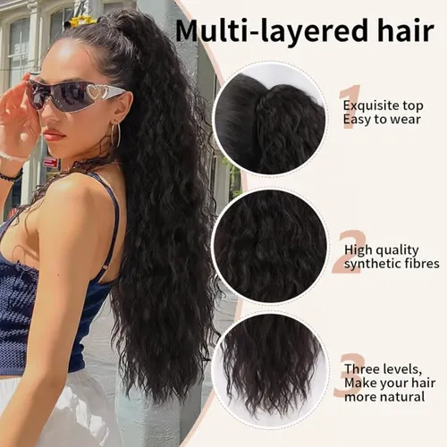 🎁New Style Sale🎁 - 🎁Ponytail Hair Extensions （synthetic wigs）