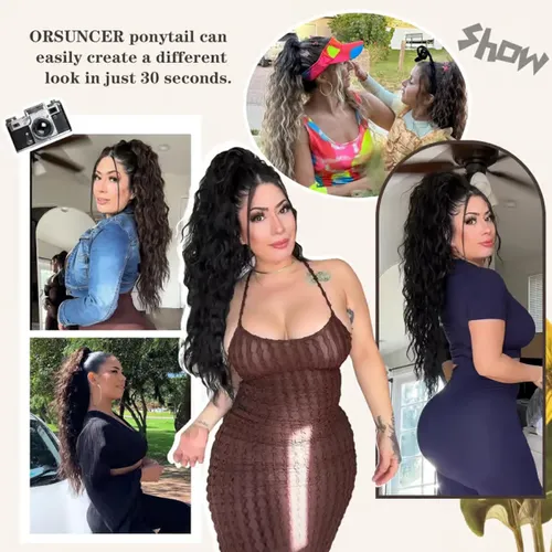 🎁New Style Sale🎁 - 🎁Ponytail Hair Extensions （synthetic wigs）