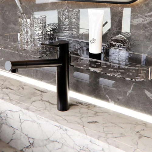 🎁Suction Cup Shelf Organizer No Drilling Required