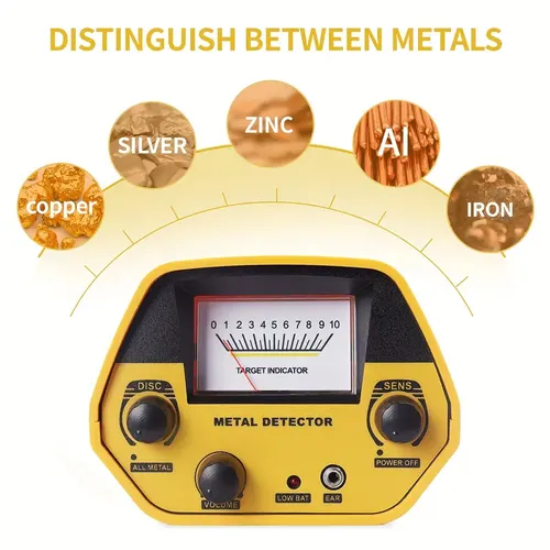 Underground Metal detector GTX 5030 Detecting copper and iron coins Full Metal detector for Easy to operate portable high precision metal detector does not contain batteries