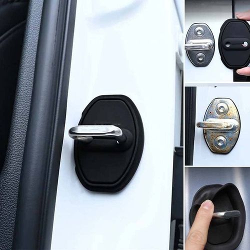🔥Car Silicone Door Latch Protective Cover(4 PCS)