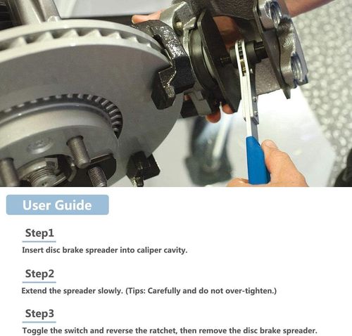 360° Rotating Ratchet Brake Caliper Tool