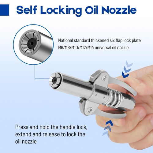 🔥HOT SALE 49% OFF🔥Grease Gun couplers for Mechanical Maintenance High-Pressure