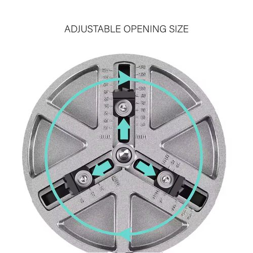 🔥HOT SALE 49% OFF🔥Adjustable Hole Saw Diameter 45mm-130mm Woodworking Cutting Tools Hole Opener 5 sales