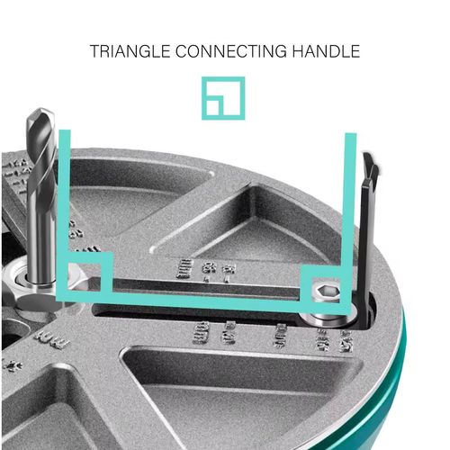 🔥HOT SALE 49% OFF🔥Adjustable Hole Saw Diameter 45mm-130mm Woodworking Cutting Tools Hole Opener 5 sales