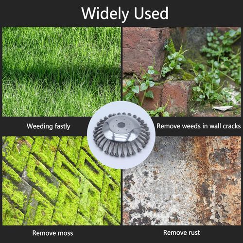 🔥Last Day 49% OFF Unbreakable Wired Trimmer Blade(Handle-less)petrol Without an engine