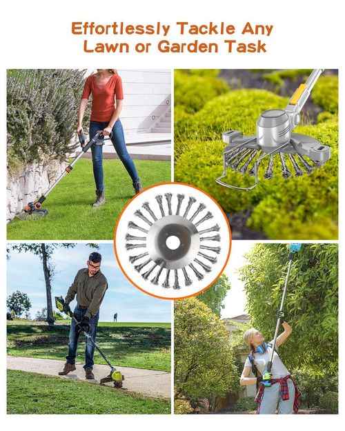 🔥Last Day 49% OFF Unbreakable Wired Trimmer Blade(Handle-less)petrol Without an engine