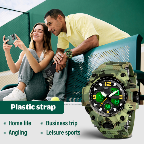 23-in-1 Survival Military Digital Watch