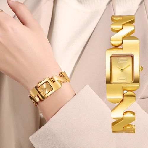 Women's Light Luxury Watch, Alloy Strap, Fashion Quartz Watch, Business Ladies Wristwatch