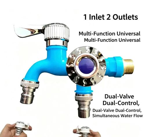 💧 Outdoor 2-Way Tap – Strong, Reliable & Winter Safe