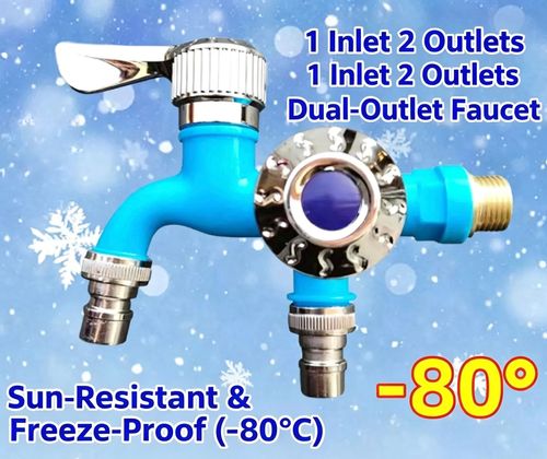 💧 Outdoor 2-Way Tap – Strong, Reliable & Winter Safe