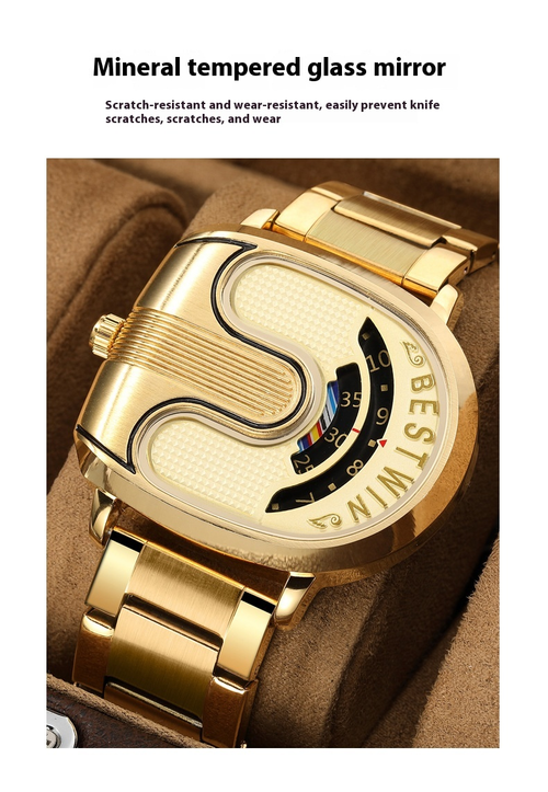 XQ MEN'S U-SHAPED FASHION WATCH