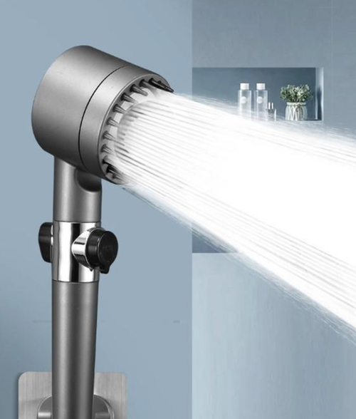 High‑Pressure Handheld Shower Head, Multi Spray Modes Universal Bathroom Shower Sprayer