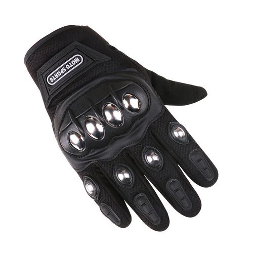 Protective Shock Resistant Winter Stainless Steel Half（black）