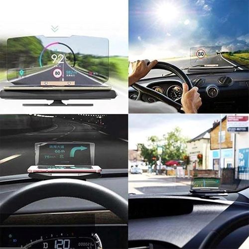 Windshield Screen Projector - Hud heads Up Display Holder, GPS Navigation Projector