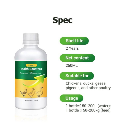 Multifunctional Poultry Nutrient Liquid, Boost Health & Immunity for Chickens Ducks Geese
