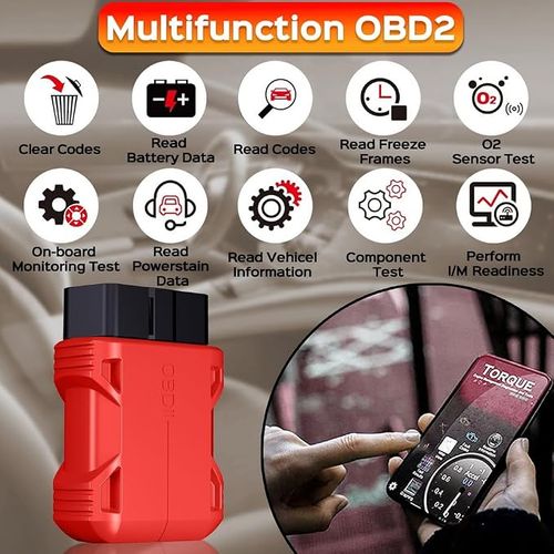 Super Mini OBD2 Scanner Car Code Reader, Check Engine Light Diagnostic Scan Tool for Cars
