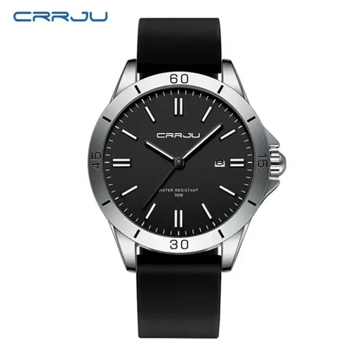 Casual Quartz Luminous Silicone Men's Watch
