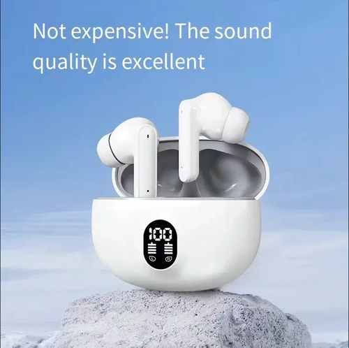 2026 New Airbuds TWS Earphones with LED Battery Indicator Noise Cancelling Bass Wireless Earphone In-Ear Format JL Chipset