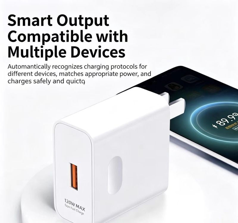 120W Super Fast Charger (Single Port)