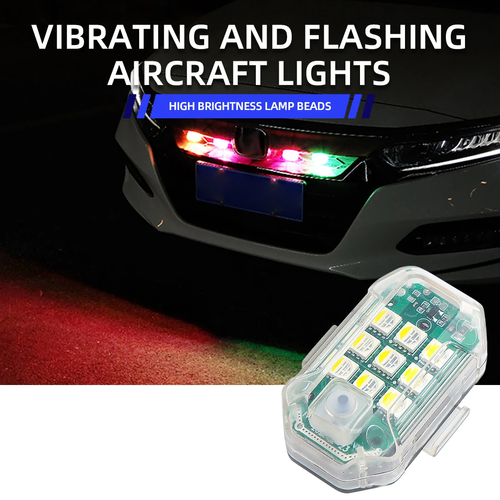 Luz estroboscópica para carro, deslumbrante