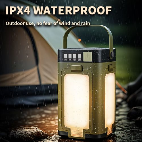 Foldable camping lights