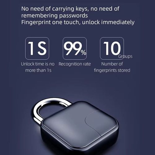 Smart Fingerprint Padlock