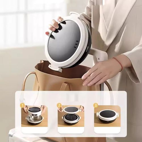 Portable Folded Electric Cooking Pot