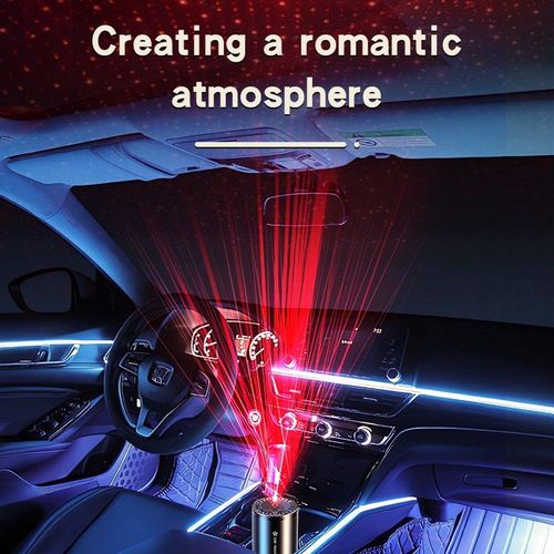 AI smart car aroma diffuser, starry sky ceiling ambient