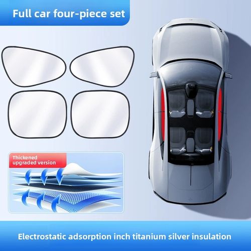 Car sunshade umbrella, car sun protection, heat insulation umbrella, summer car front windshield shade