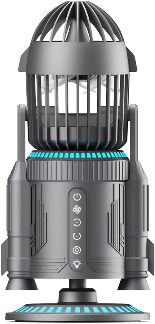 Rocket Desk Fan with Mist Humidifier,
