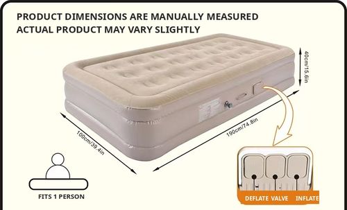 Automatic inflatable mattress