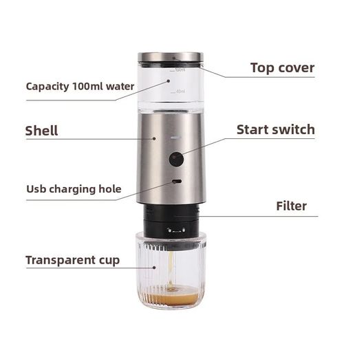Small Electric Fully Auto Capsule Coffee Maker