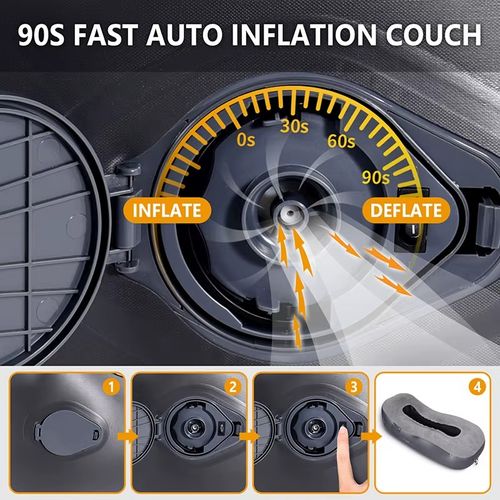 Modern single PVC inflatable waterproof Air sofa portable bean bag foldable